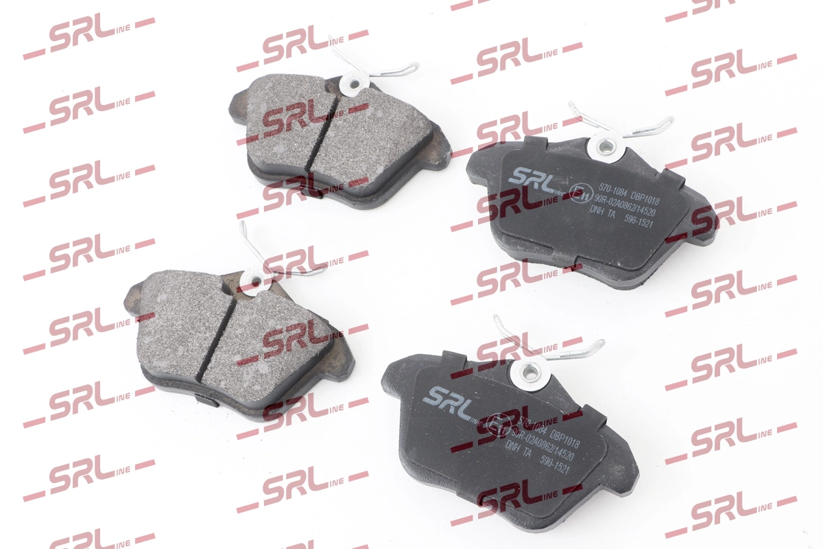 Brake Pad Set, disc brake (S70-1084)