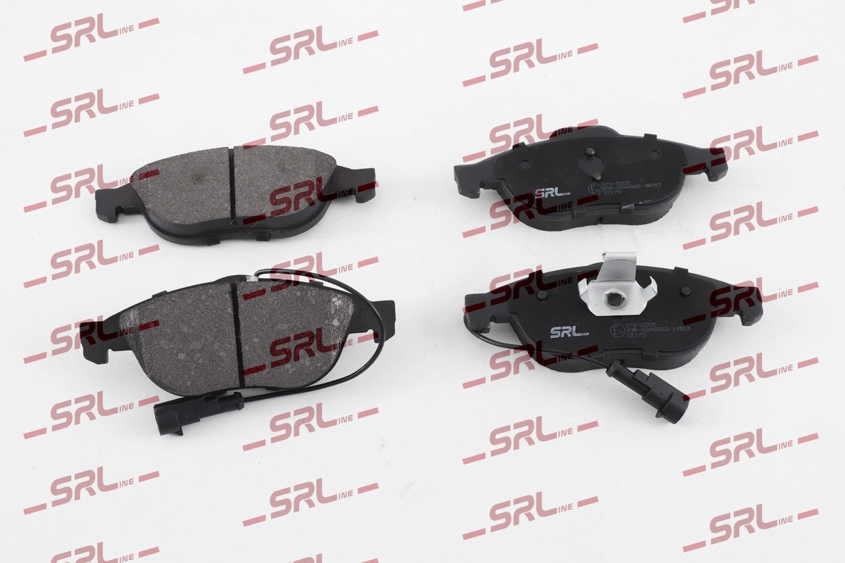 Brake Pad Set, disc brake (S70-0205)