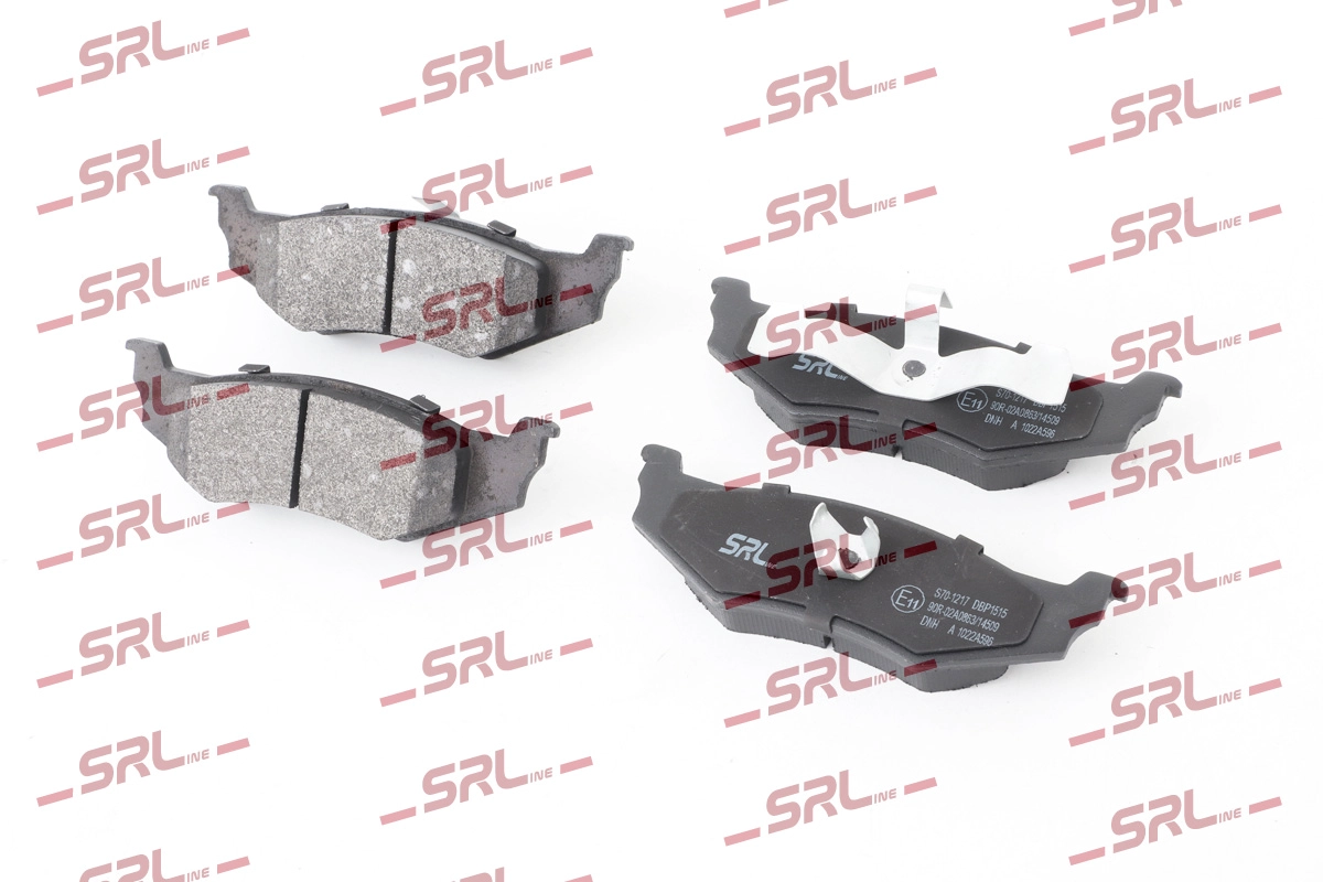 Brake Pad Set, disc brake (S70-1217)