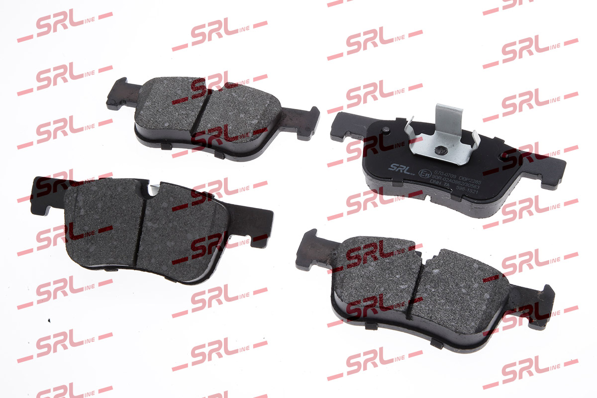 Brake Pad Set, disc brake (S70-0709)