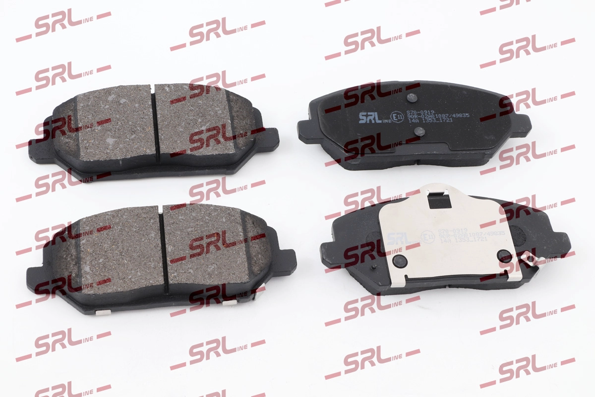 Brake Pad Set, disc brake (S70-0919)