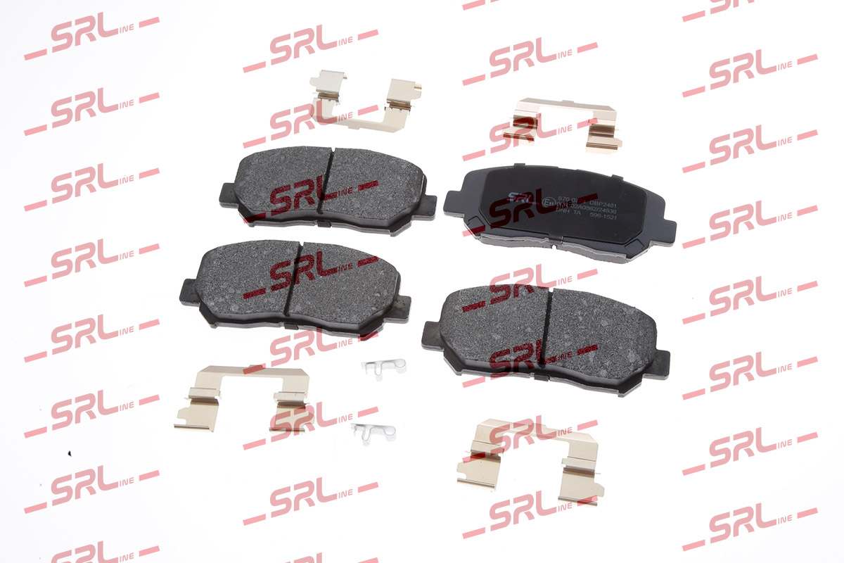 Brake Pad Set, disc brake (S70-0774)