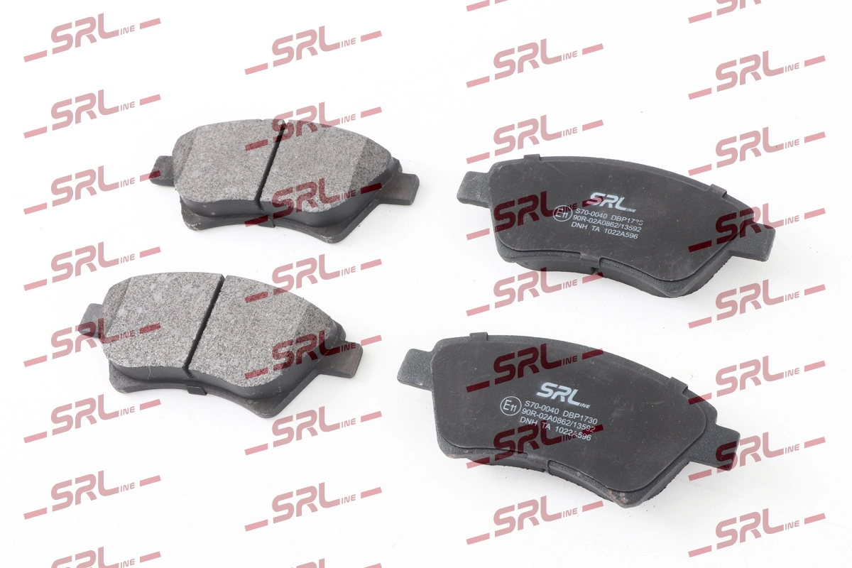 Brake Pad Set, disc brake (S70-0040)