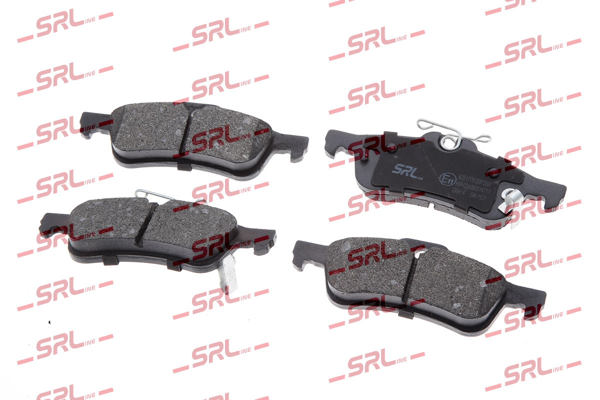 Brake Pad Set, disc brake (S70-1776)