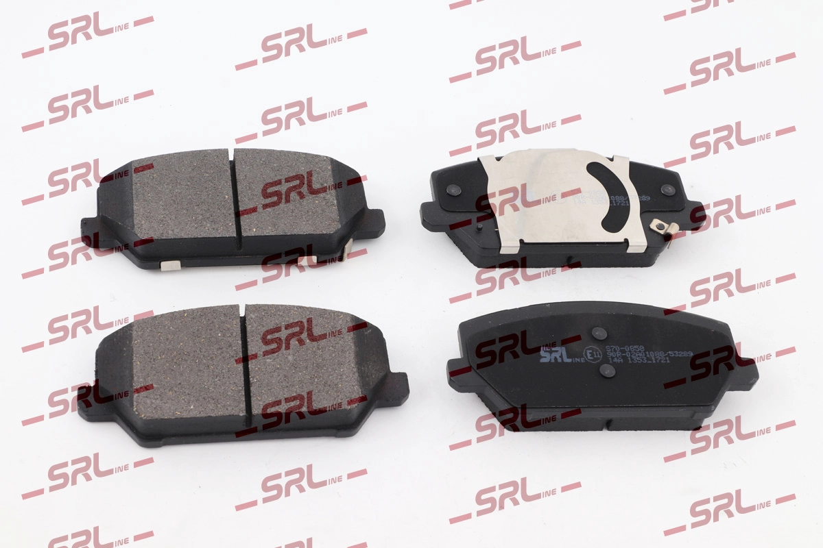 Brake Pad Set, disc brake (S70-0858)