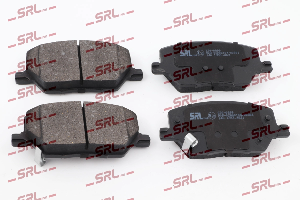Brake Pad Set, disc brake (S70-0899)