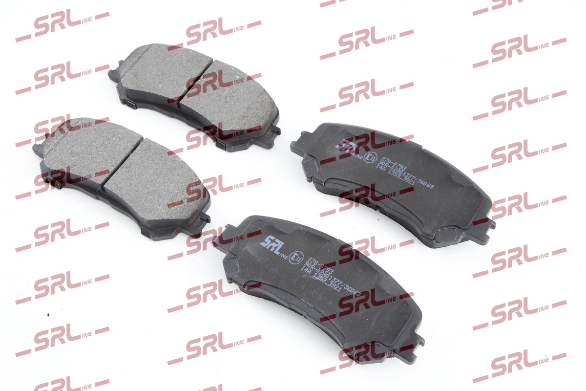 Brake Pad Set, disc brake (S70-0793)