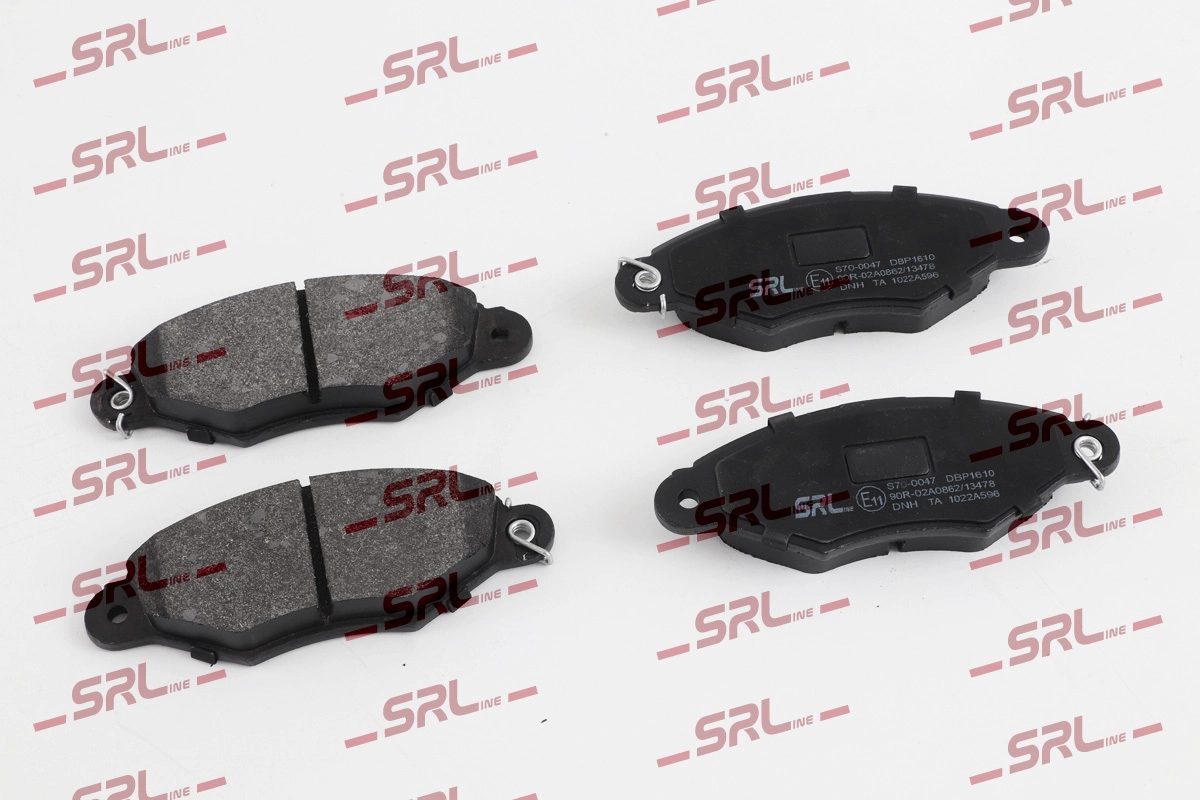 Brake Pad Set, disc brake (S70-0047)