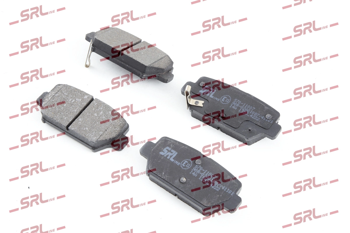 Brake Pad Set, disc brake (S70-11007)