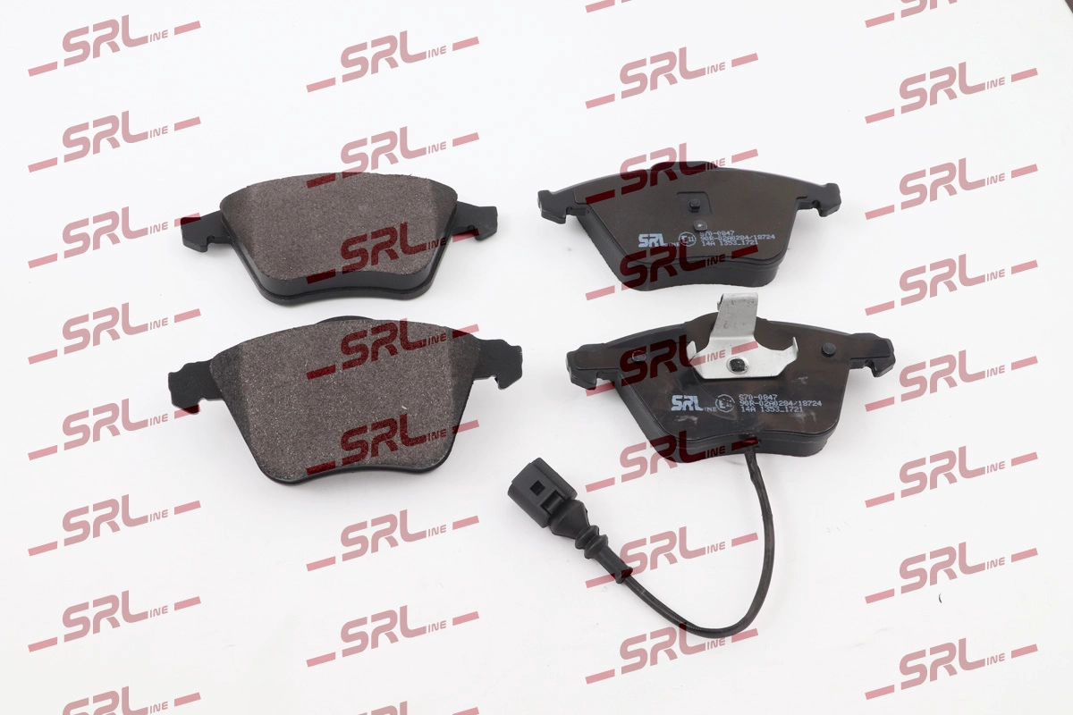 Brake Pad Set, disc brake (S70-0847)