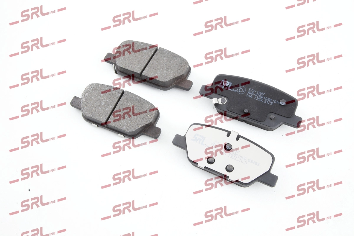 Brake Pad Set, disc brake (S70-1997)