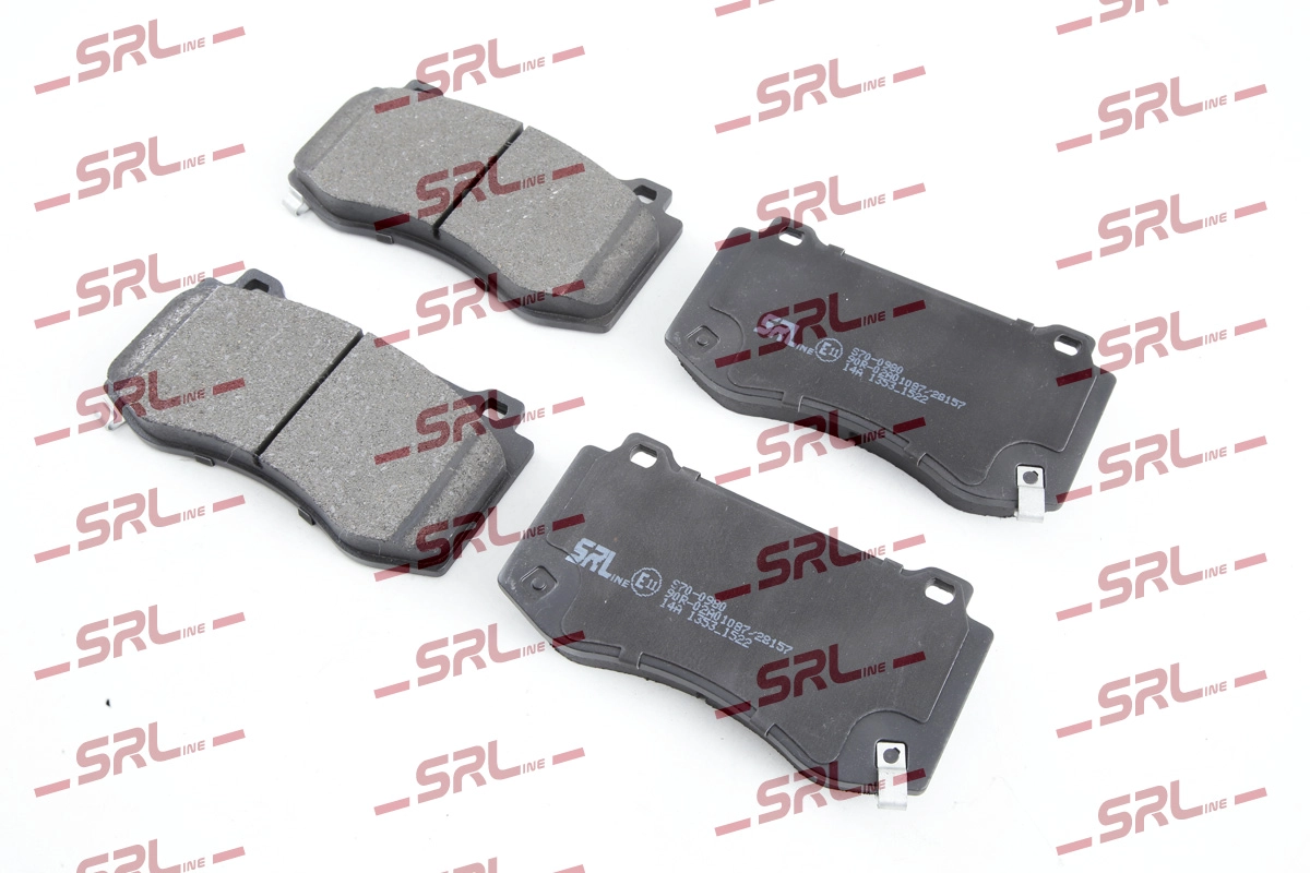 Brake Pad Set, disc brake (S70-0980)