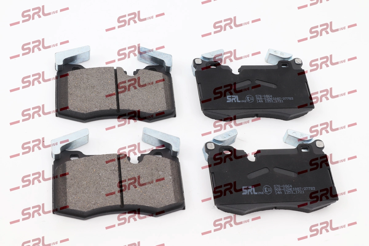 Brake Pad Set, disc brake (S70-0864)