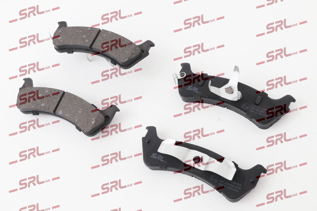 Brake Pad Set, disc brake (S70-1577)