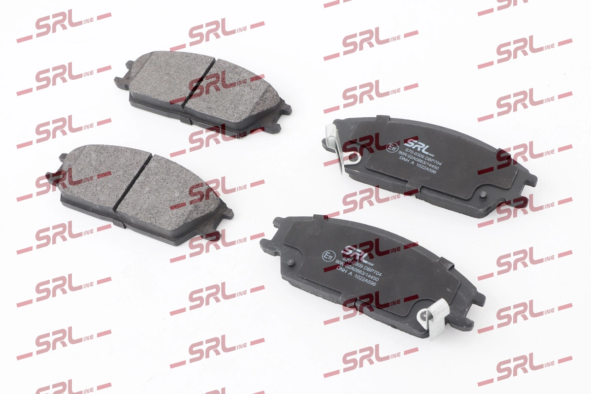 Brake Pad Set, disc brake (S70-0309)