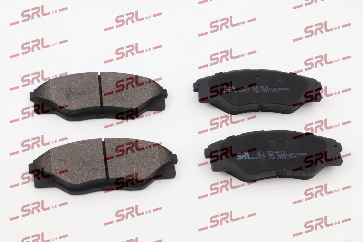 Brake Pad Set, disc brake (S70-0878)