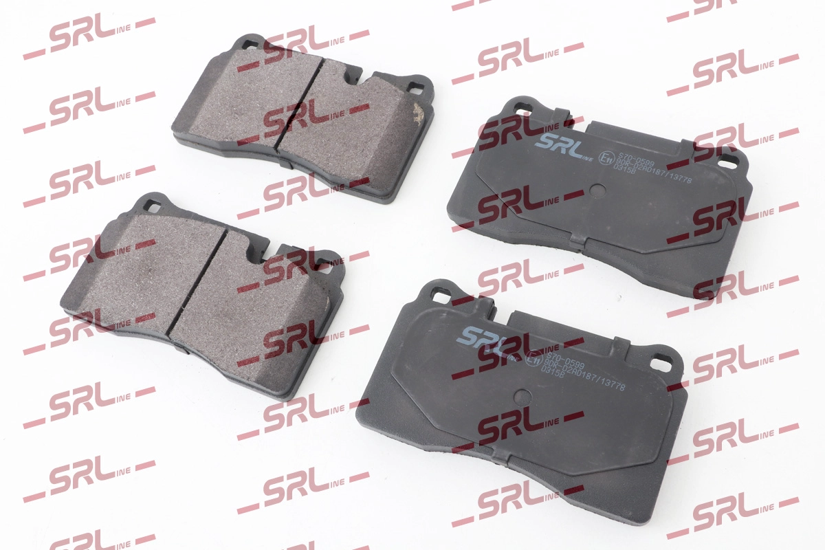Brake Pad Set, disc brake (S70-0599)