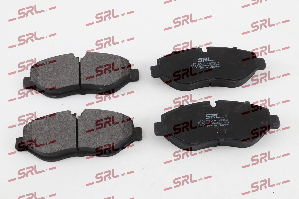 Brake Pad Set, disc brake (S70-0178)