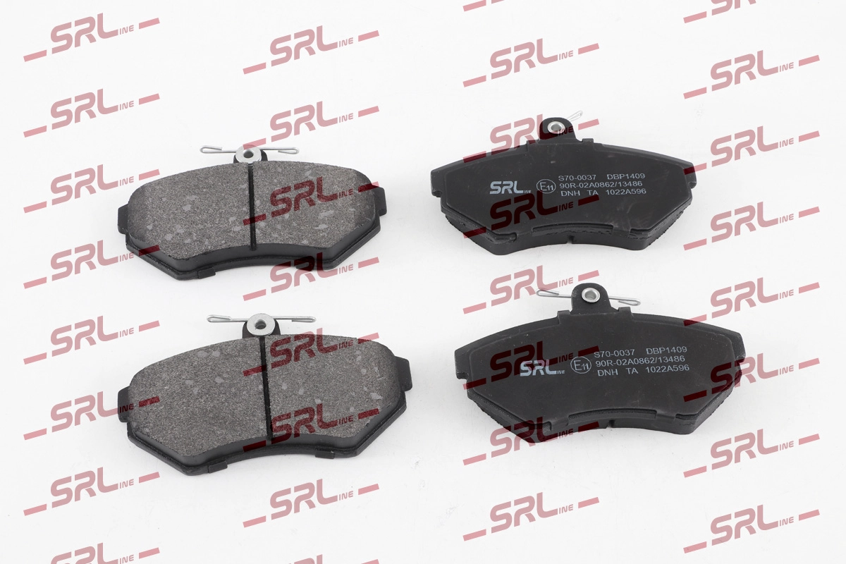 Brake Pad Set, disc brake (S70-0037)