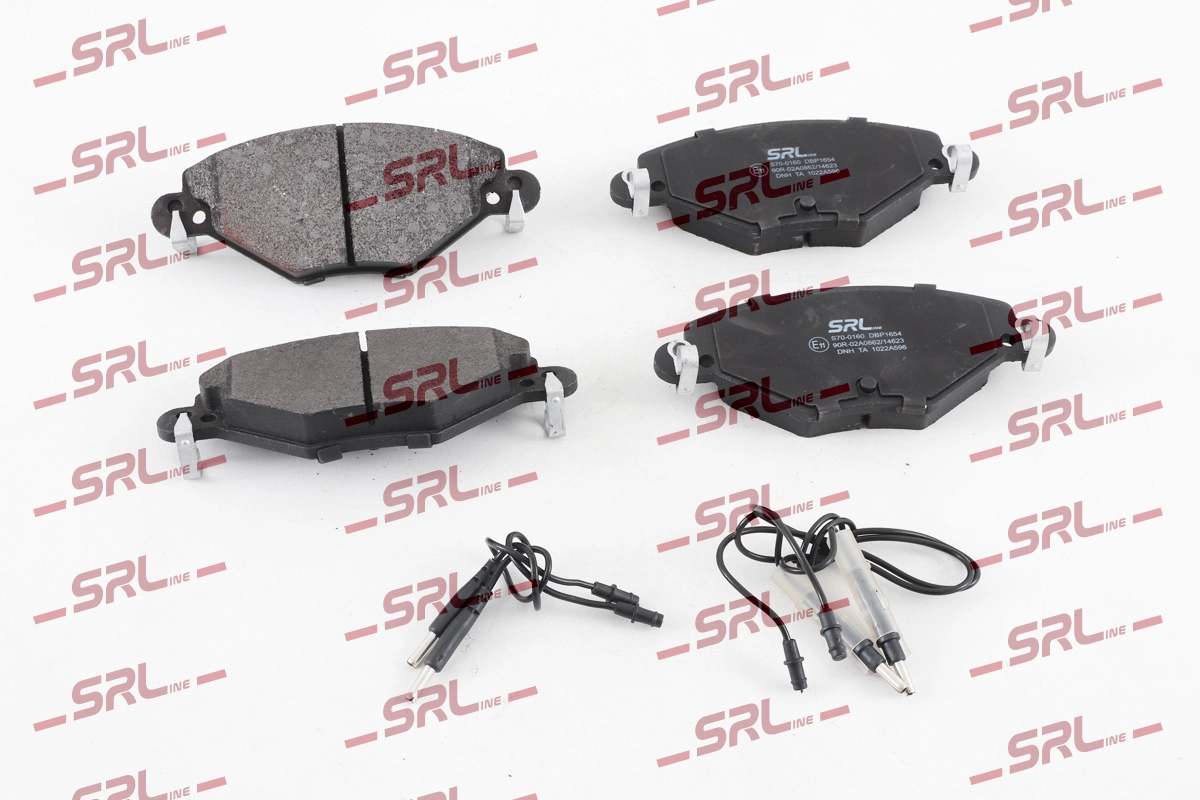 Brake Pad Set, disc brake (S70-0160)