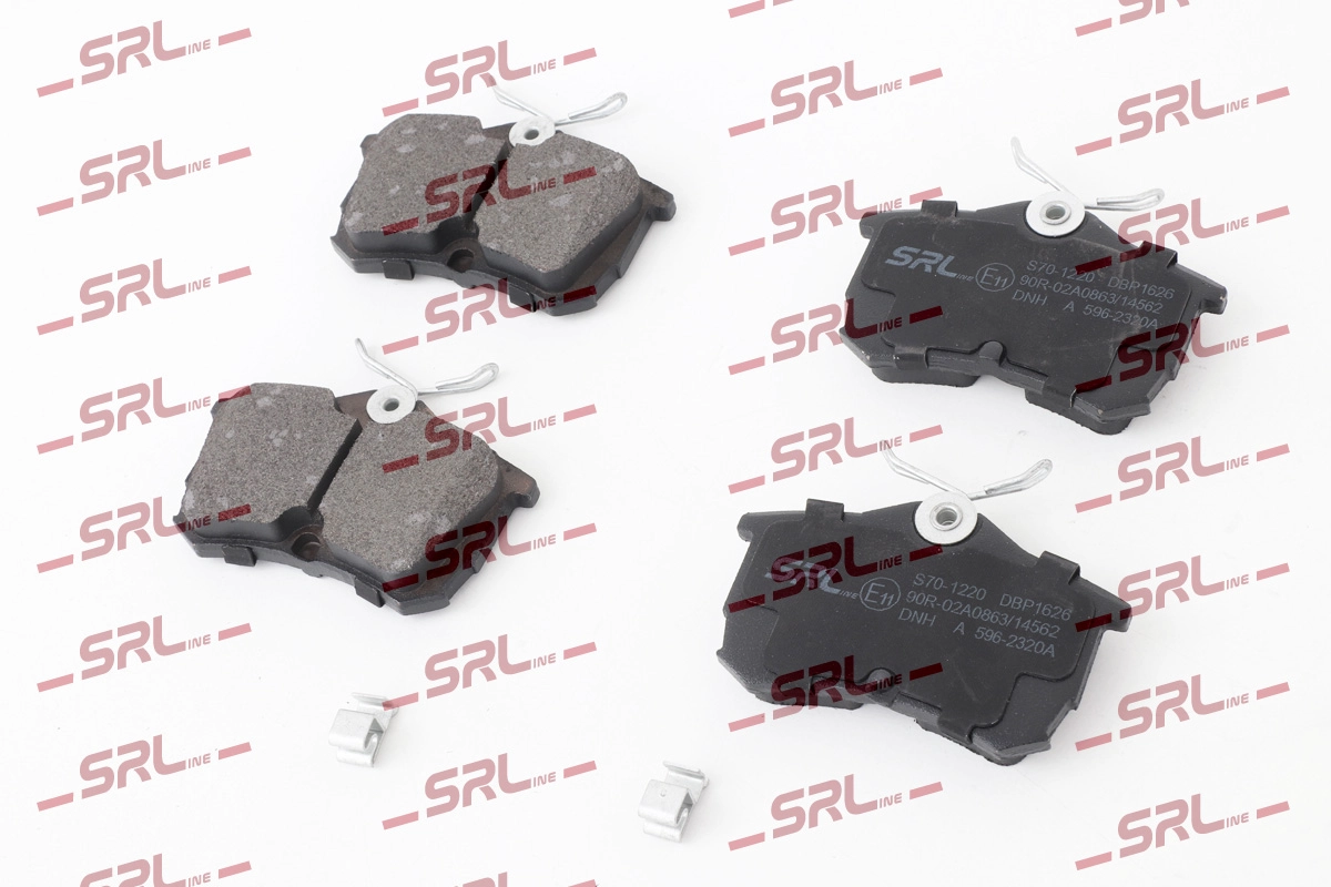 Brake Pad Set, disc brake (S70-1220)