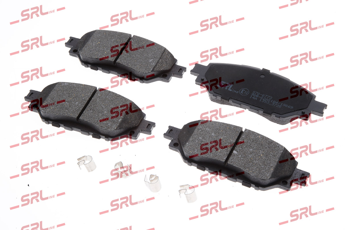 Brake Pad Set, disc brake (S70-0773)