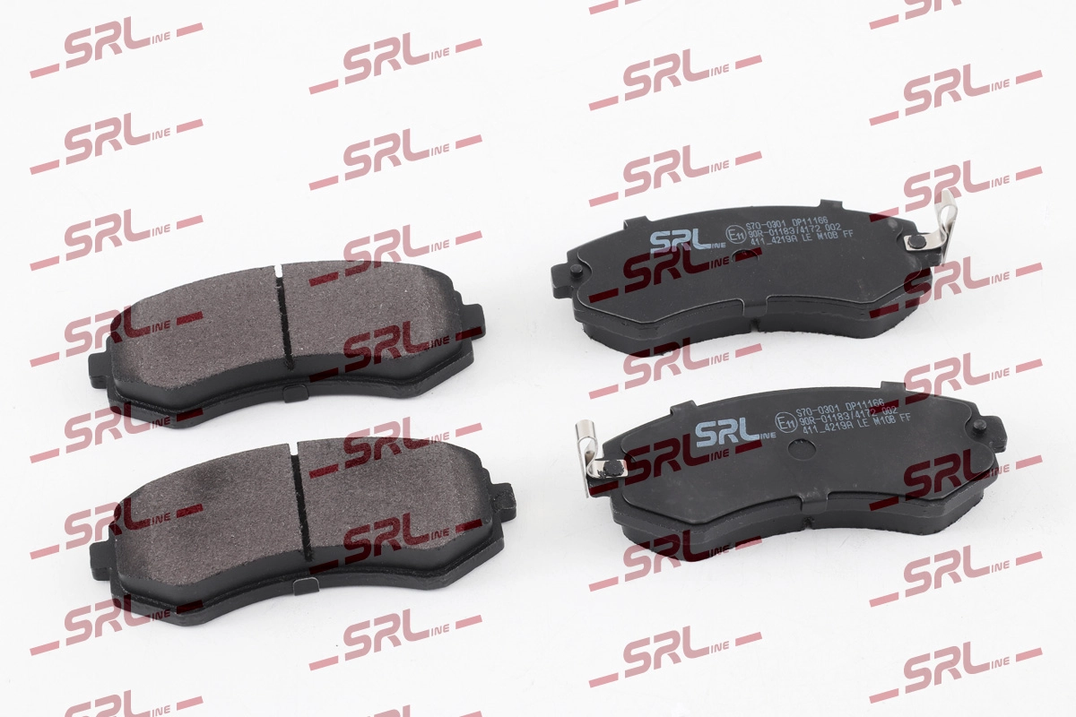 Brake Pad Set, disc brake (S70-0301)