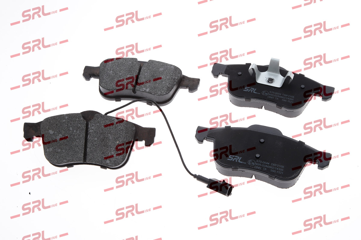 Brake Pad Set, disc brake (S70-0644)