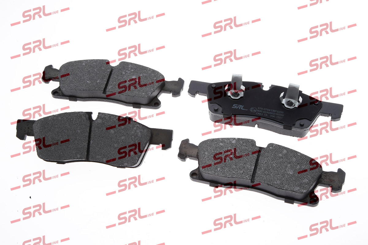 Brake Pad Set, disc brake (S70-0784)