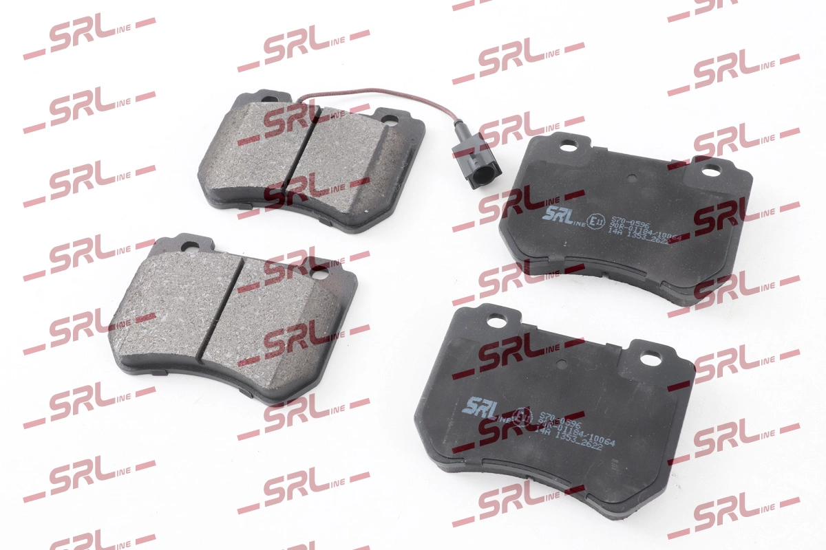 Brake Pad Set, disc brake (S70-0596)
