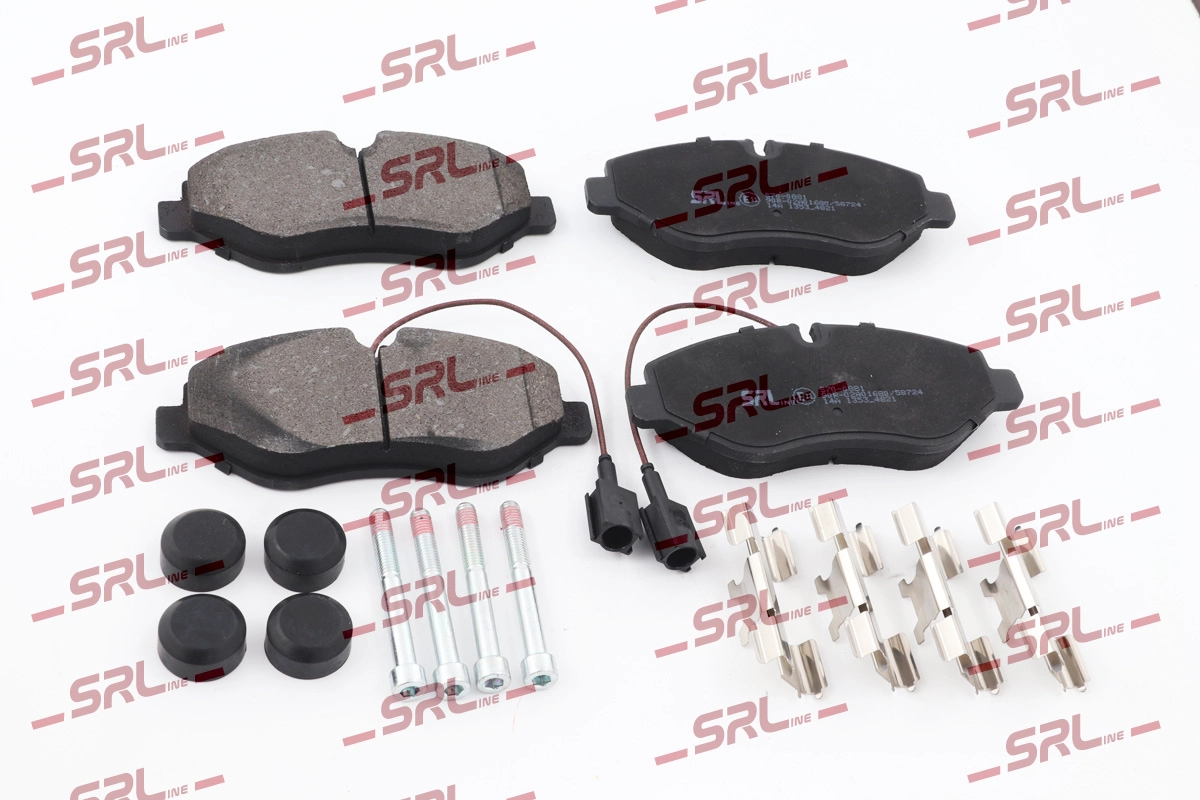 Brake Pad Set, disc brake (S70-0881)