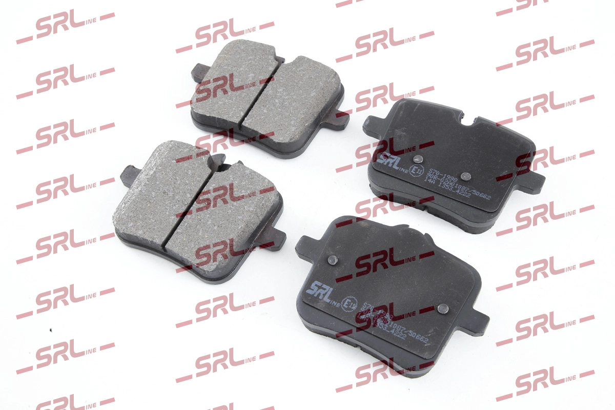 Brake Pad Set, disc brake (S70-1998)