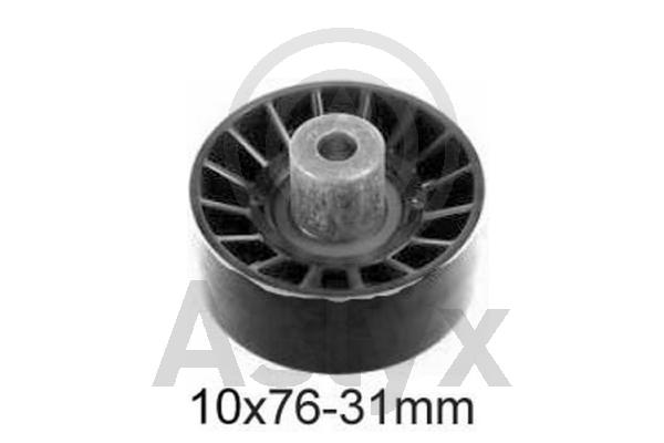 Deflection/Guide Pulley, V-ribbed belt (AS-521052)
