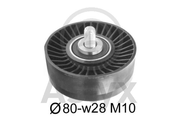 Deflection/Guide Pulley, V-ribbed belt (AS-521240)