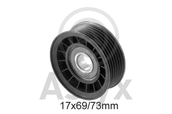 Deflection/Guide Pulley, V-ribbed belt (AS-521036)