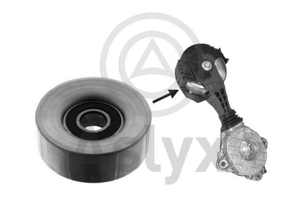 Deflection/Guide Pulley, V-ribbed belt (AS-521087)