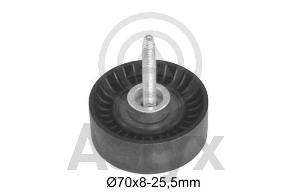 Deflection/Guide Pulley, V-ribbed belt (AS-521093)