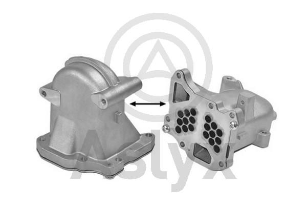 Cooler, exhaust gas recirculation (AS-506338)