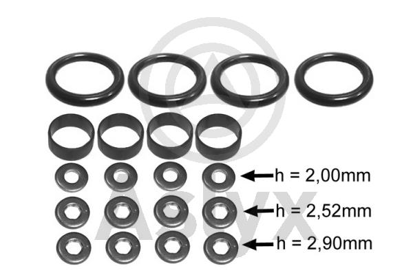 Seal Kit, injector nozzle (AS-506251)