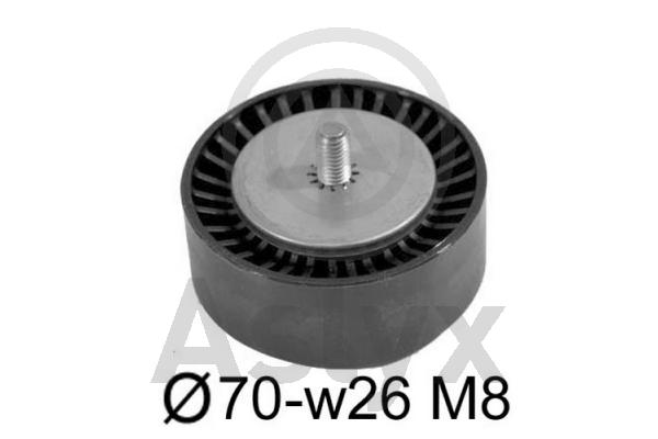 Deflection/Guide Pulley, V-ribbed belt (AS-521245)