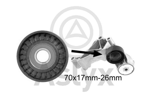 Tensioner Lever, V-ribbed belt (AS-506359)