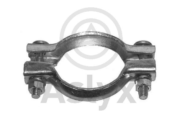 Clamping Piece Set, exhaust system (AS-200313)