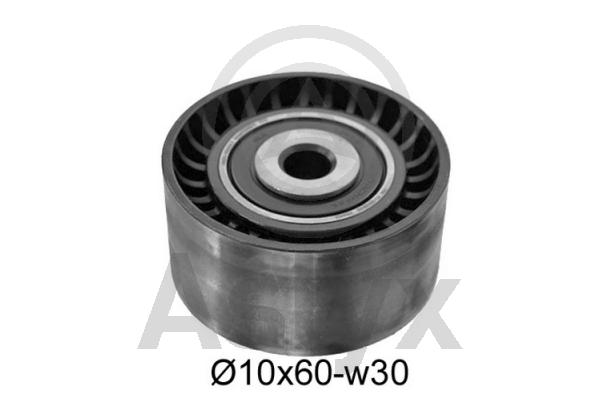 Deflection/Guide Pulley, V-ribbed belt (AS-506633)