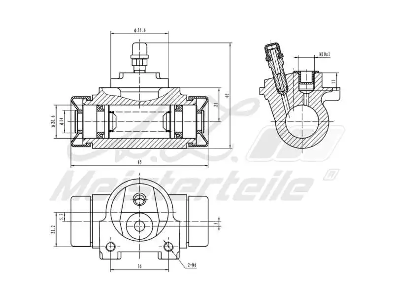 Wheel Brake Cylinder