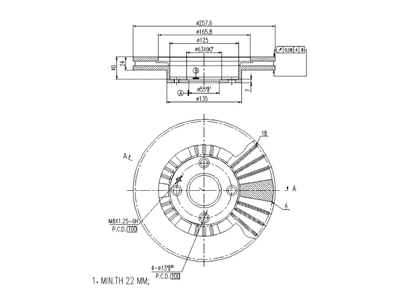 Brake Disc (AZMT-44-024-1054)