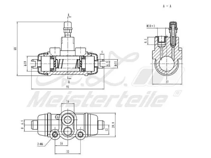 Wheel Brake Cylinder
