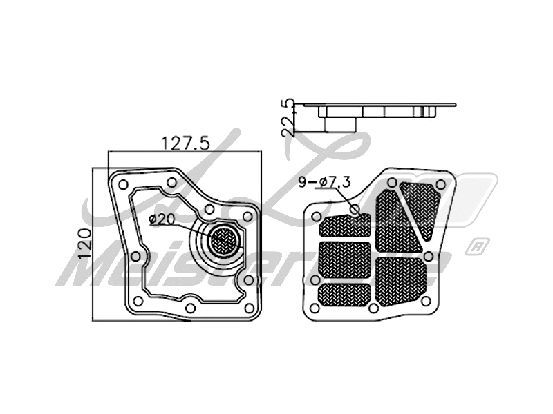 Hydraulic Filter, automatic transmission