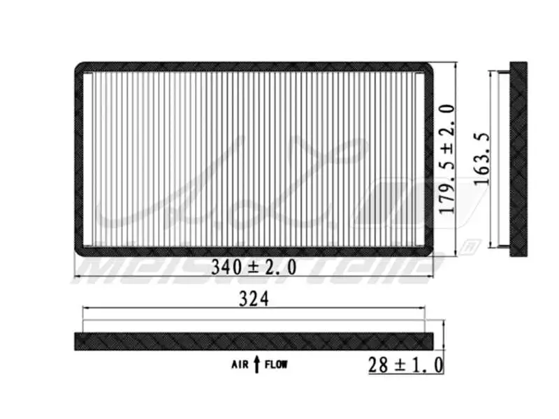 Filter, cabin air (AZMT-41-010-1464)