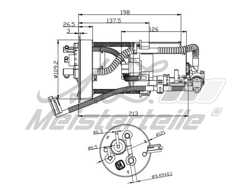 Fuel Filter (AZMT-41-020-1445)