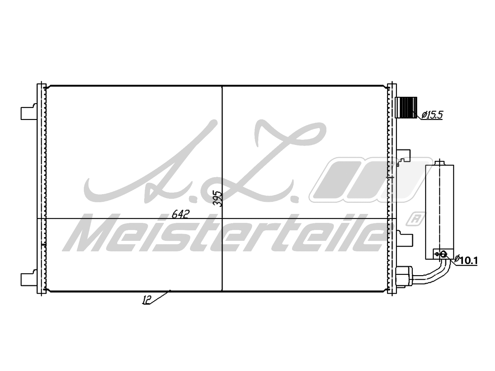 Condenser, air conditioning